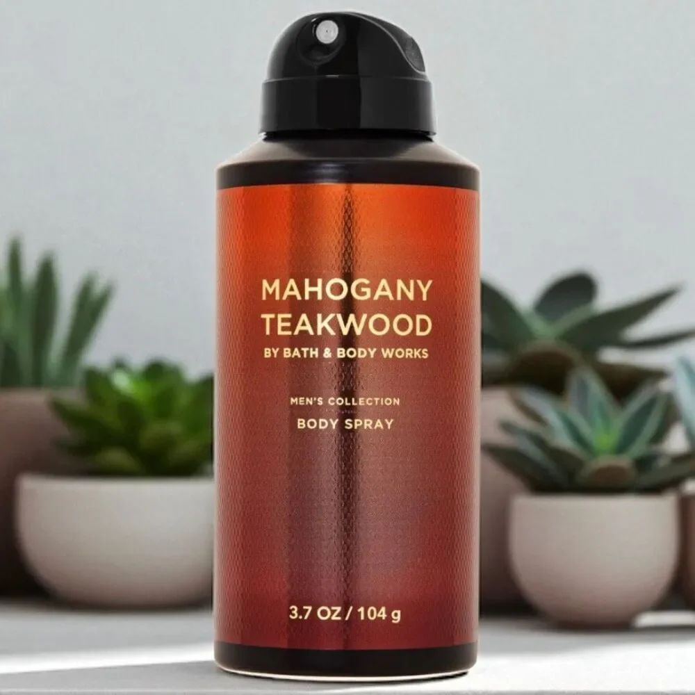 NWT Bath & Body Works MAHOGANY TEAKWOOD Men’s Collection Body Spray